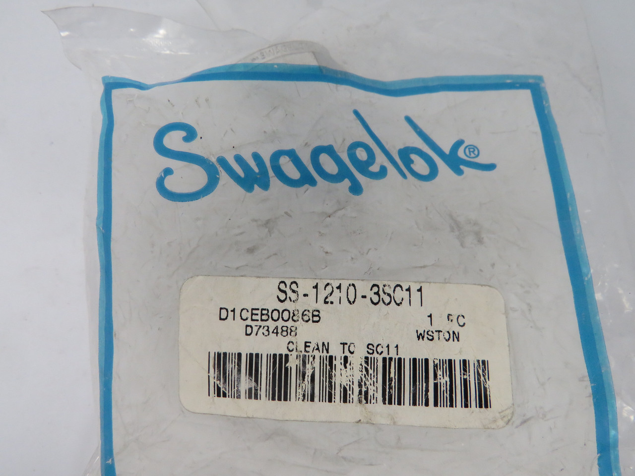 Swagelok SS-1210-3SC11 Tube Fitting Union Tee 3/4" Tube OD NWB
