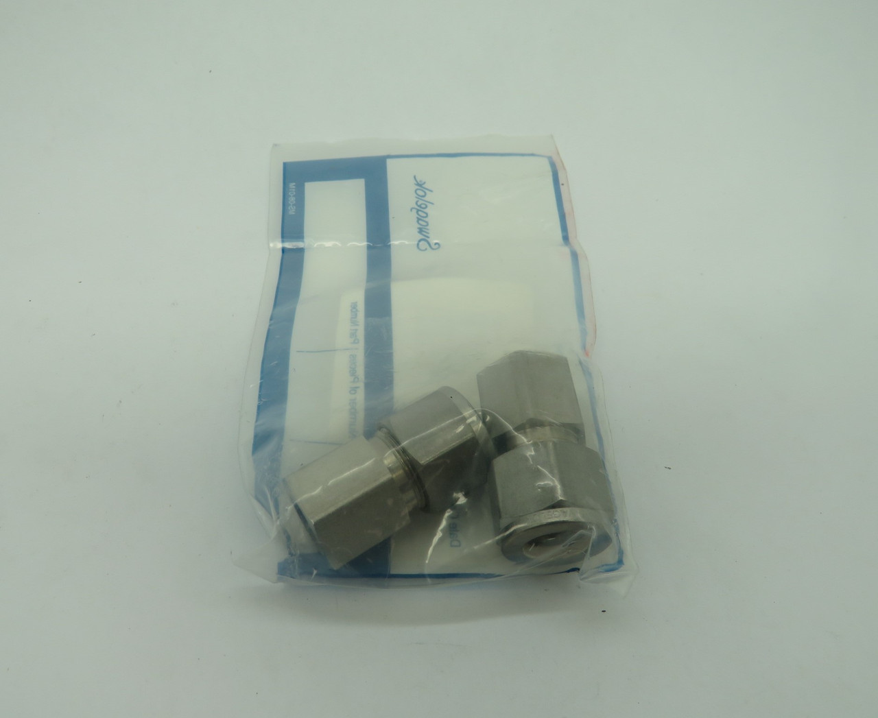 Swagelok SS-810-7-4 Tube Fitting & Adapter 1/2" 1/4" Female-Straight 2-Pack NWB