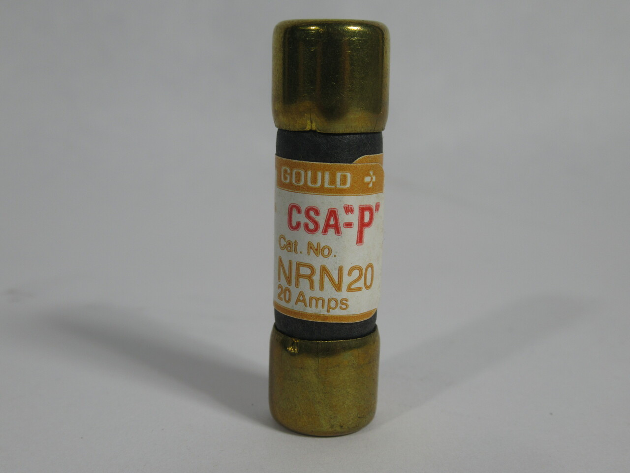 Gould NRN20 CSA "P" Fuse 20A 250VAC Lot Of 6 NEW