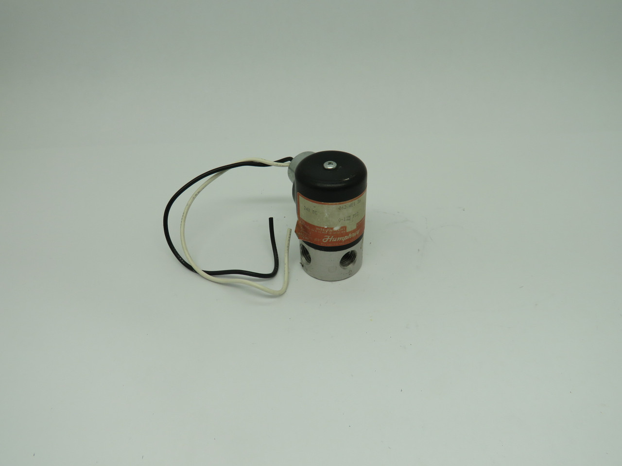Humphrey 062-4E1-36 Solenoid Valve 24V 6.7W 0-125psi USED