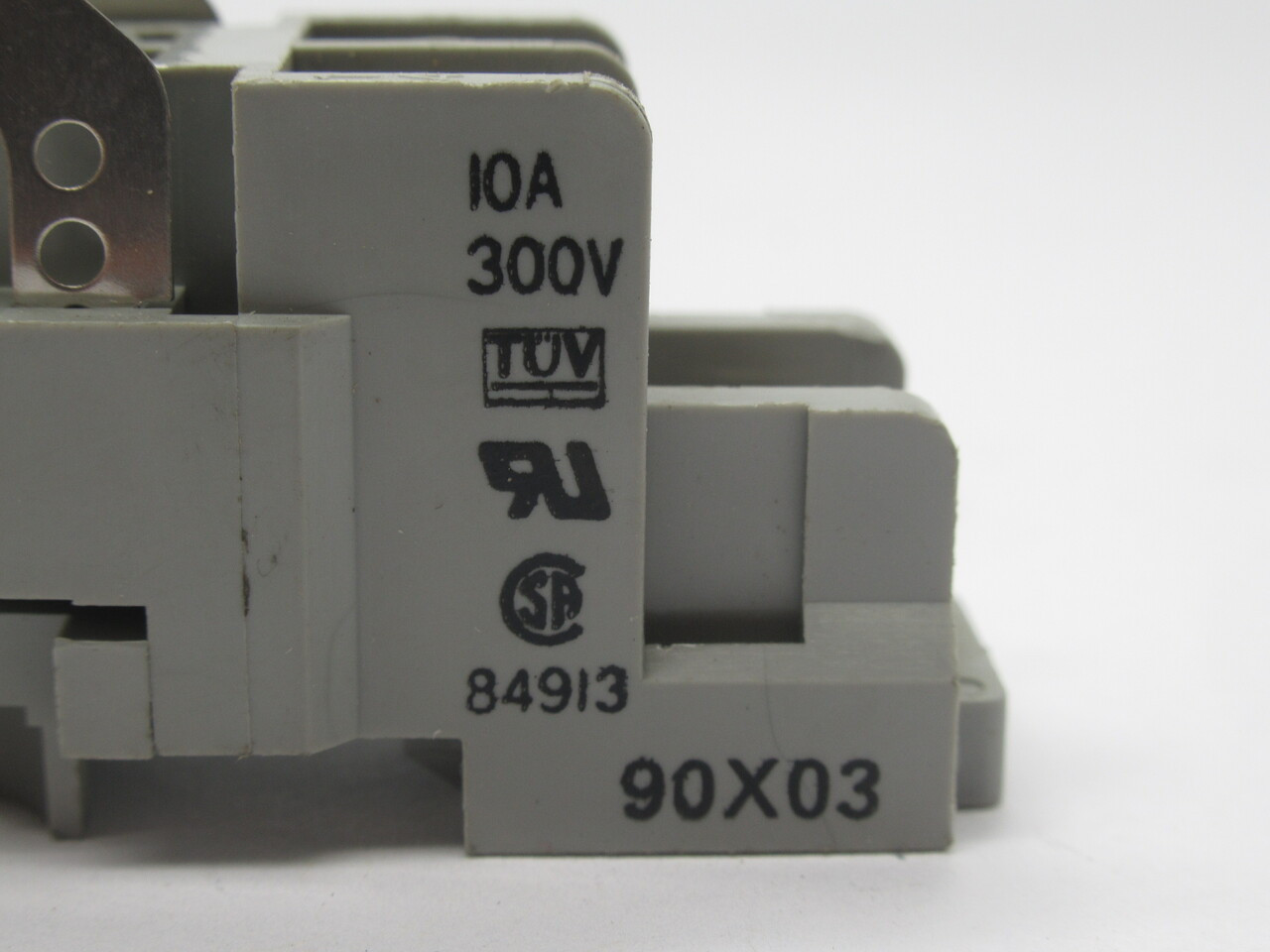 IDEC SH1B-05 Relay Socket w/ Spring Anchor 10A 300V 5-Blade USED