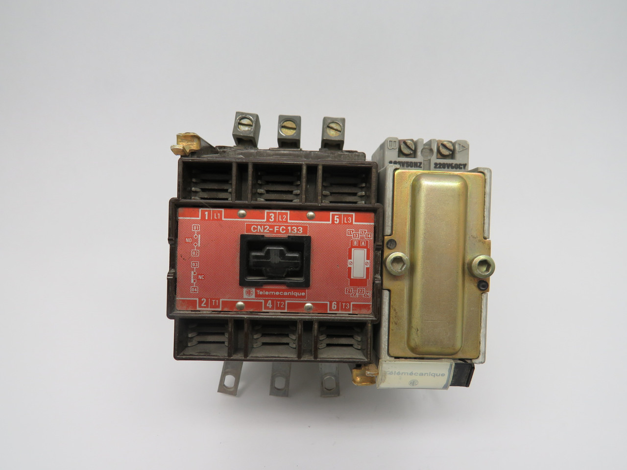 Telemecanique CN2-FC133 Contactor 183/220V 50/60Hz 80A USED