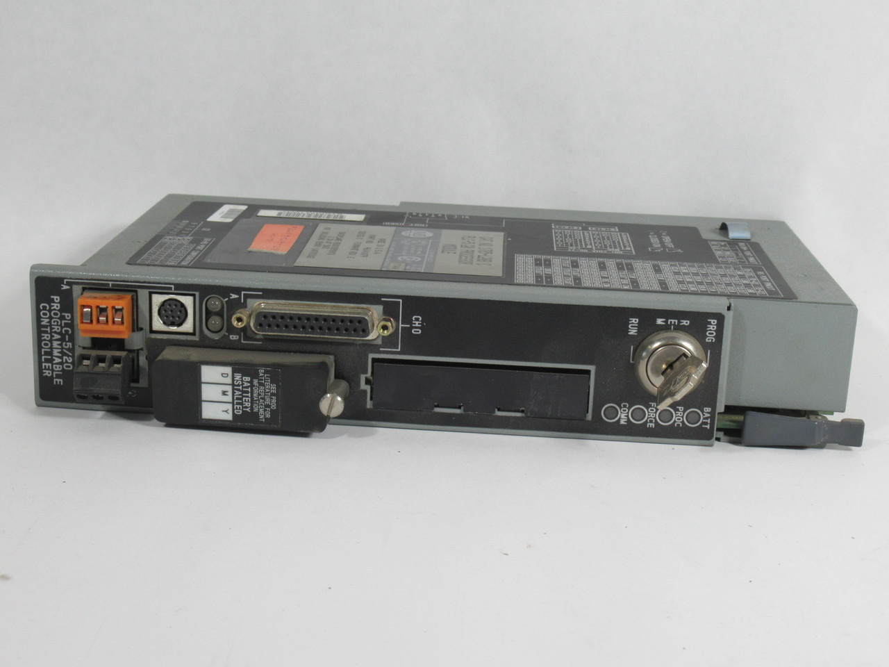 Allen-Bradley 1785-L20B Processor Module 16K SRAM Ser C Rev E 2.3A 5VDC USED