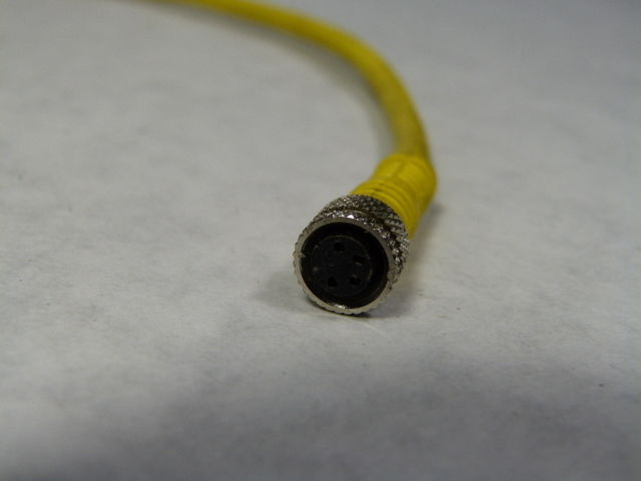 HTM C-FS4TZV075 Straight M8 Quick Disconnect Connector Cable USED
