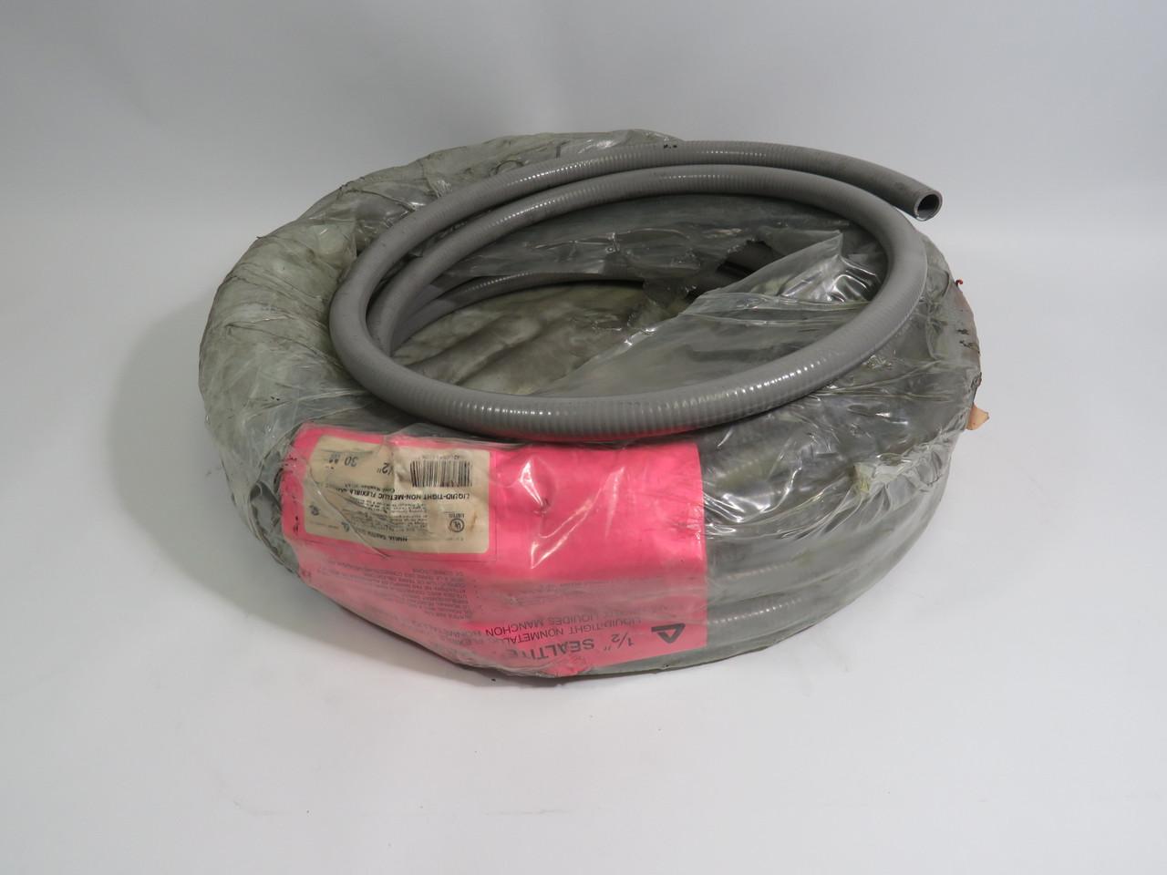 Anamet Canada 39312 Liquid Tight Flexible Conduit 1/2" 30M Grey Shelf Wear NEW