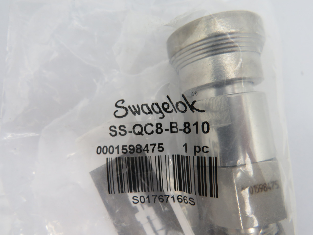 Swagelok SS-QC8-B-810 Quick Connect Body 1.5CV 1/2" Tube Fitting NWB