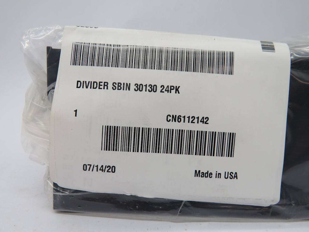 Akro-Mils 40130 Polypropylene Bin Divider 24-Pack Box of 12 NEW