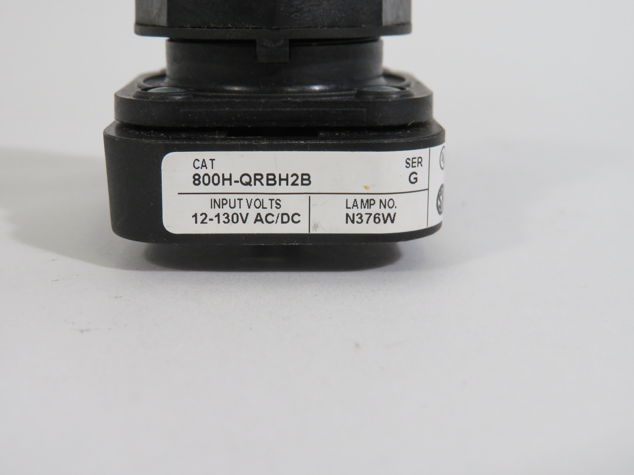 Allen-Bradley 800H-QRBH2BX Momentary Push Button Blue LED NO TRANSFORMER USED
