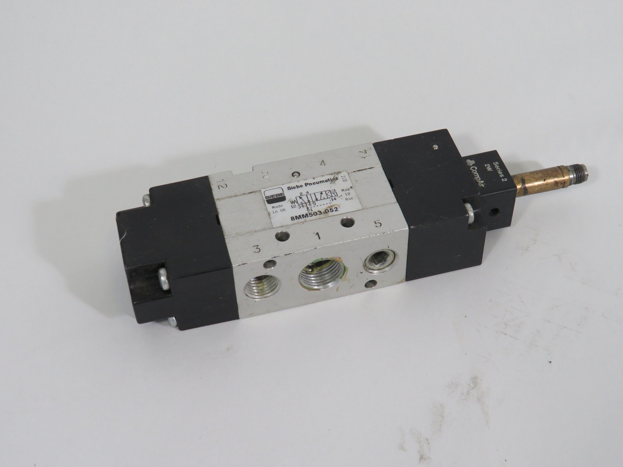 Siebe 8MM503-052 Solenoid Valve 10 Bar Max USED