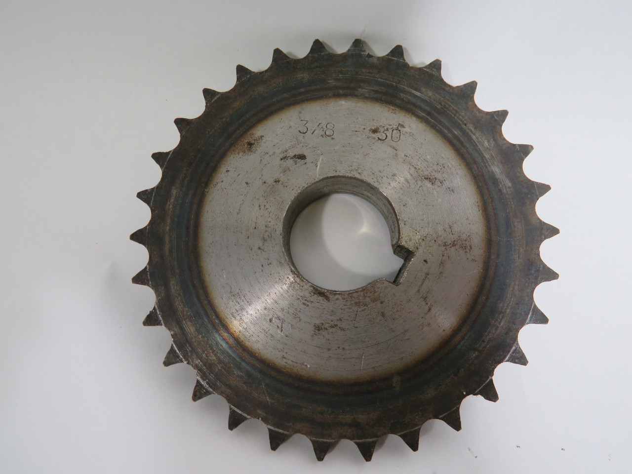 Generic 3/8-30 Roller Sprocket 1"ID 30T 35 Chain 3/8" Pitch 5/8" LTB USED