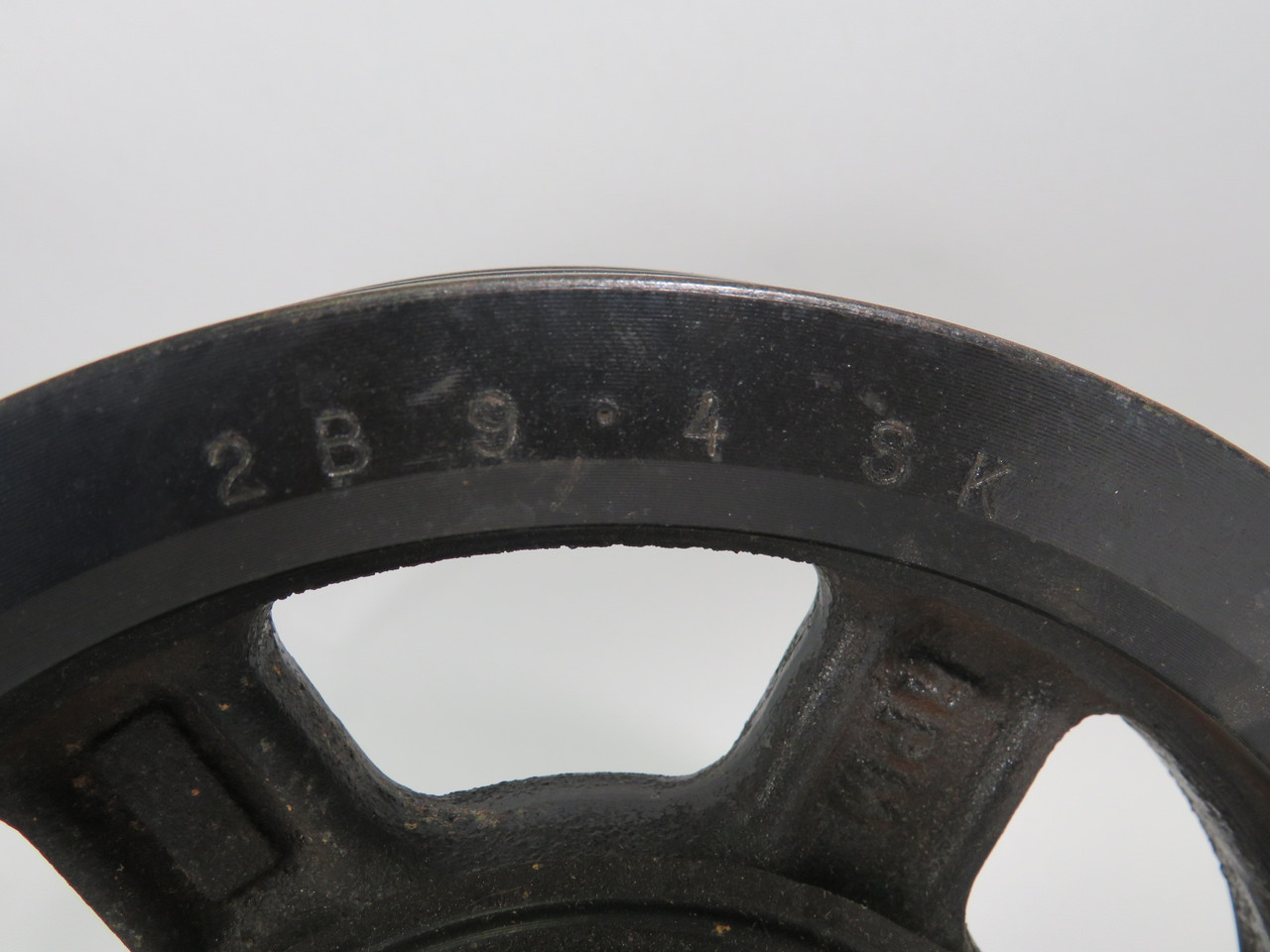 Generic 2B9.4-SK Bushed Sheave 2-5/8” Max Bore 2-Groove 9-3/4” OD USED