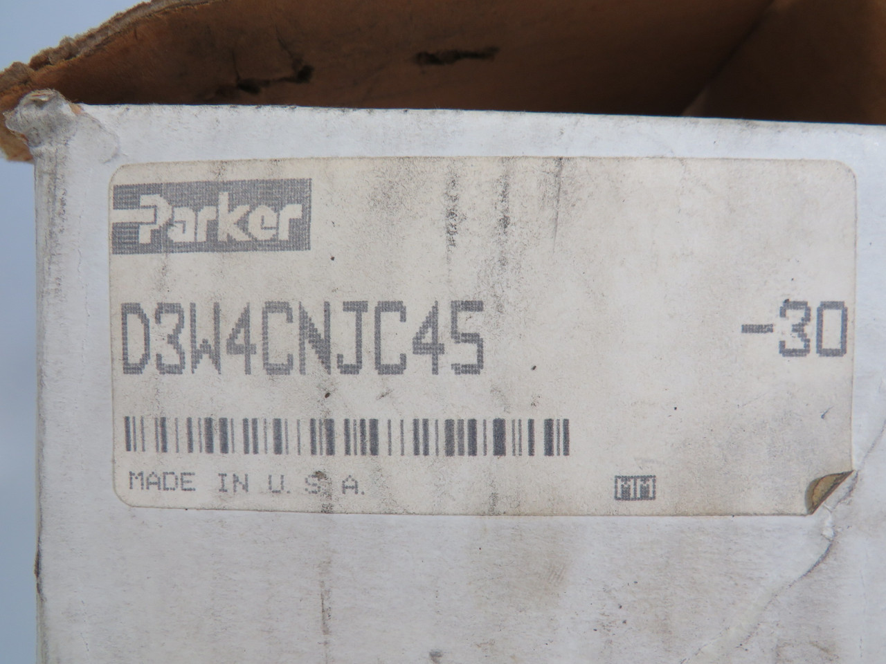 Parker D3W4CNJC45 Directional Control Solenoid Valve *May Be Modified* USED