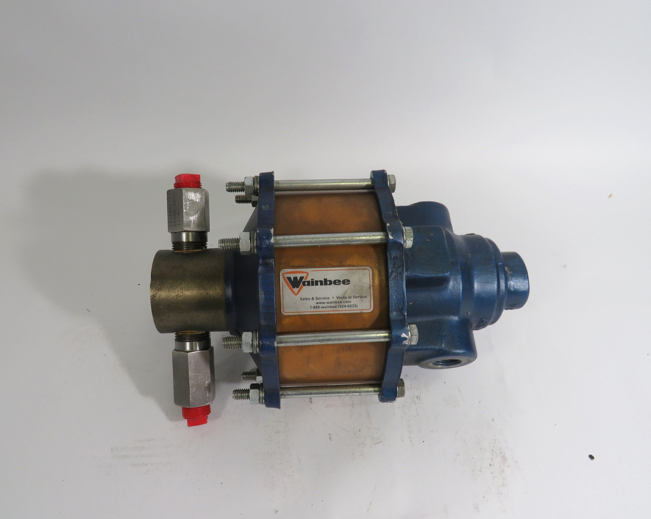 SC Hydraulic 10-5000W015 10-5 Series Air Driven Liquid Pump 25:1 Ratio USED