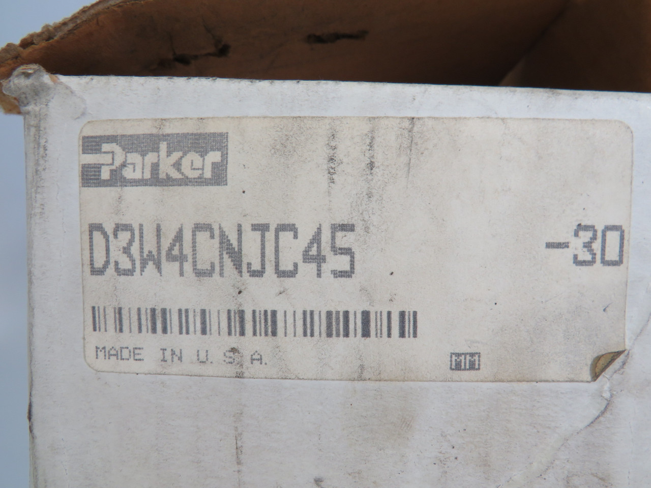 Parker D3W4CNJC45 Directional Control Solenoid Valve 24VDC 1.5A 3000PSI MAX NEW