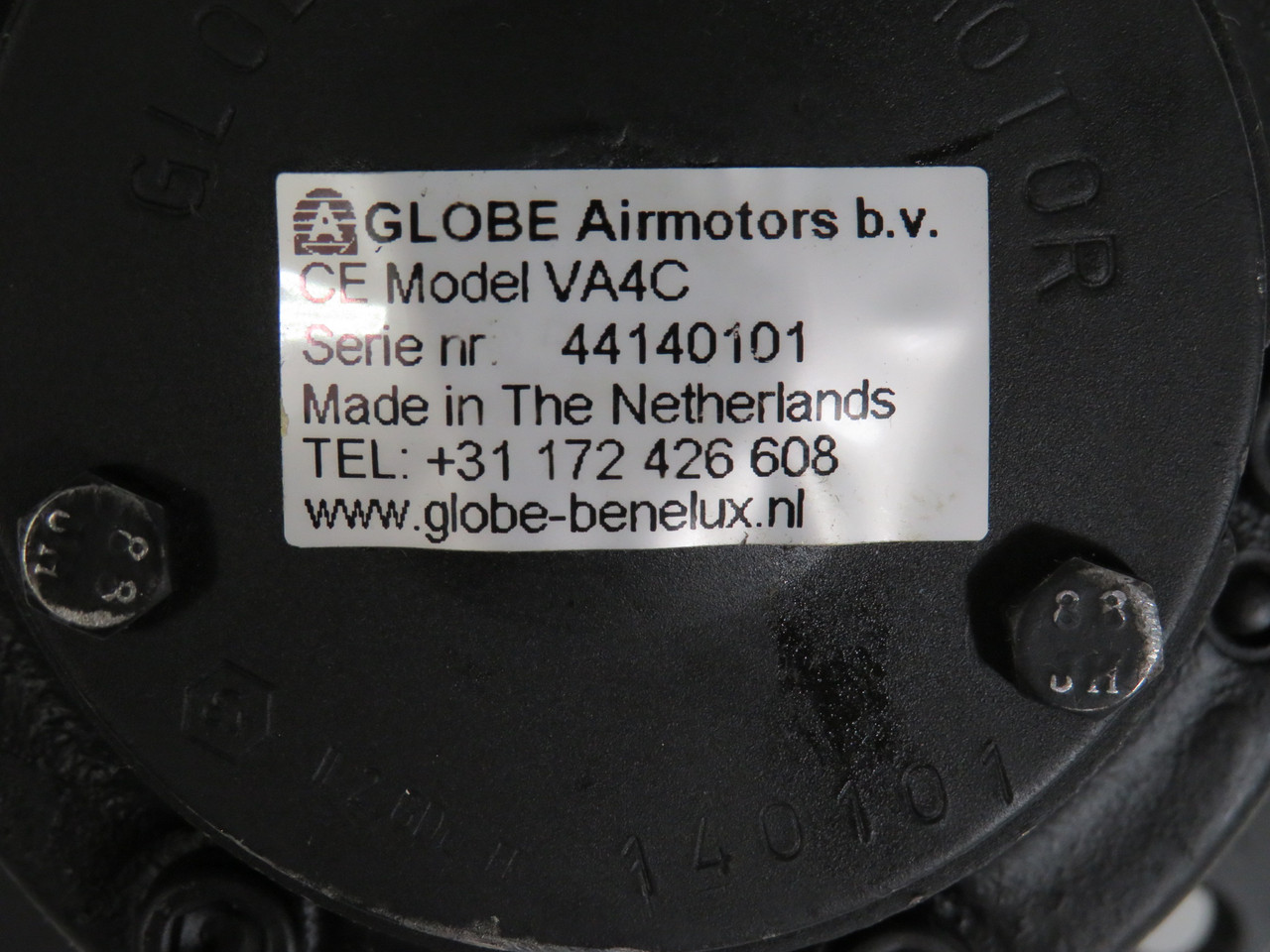 Globe Airmotors VA4C Stainless Steel Van Air Motor W/ Shaft Key NOP