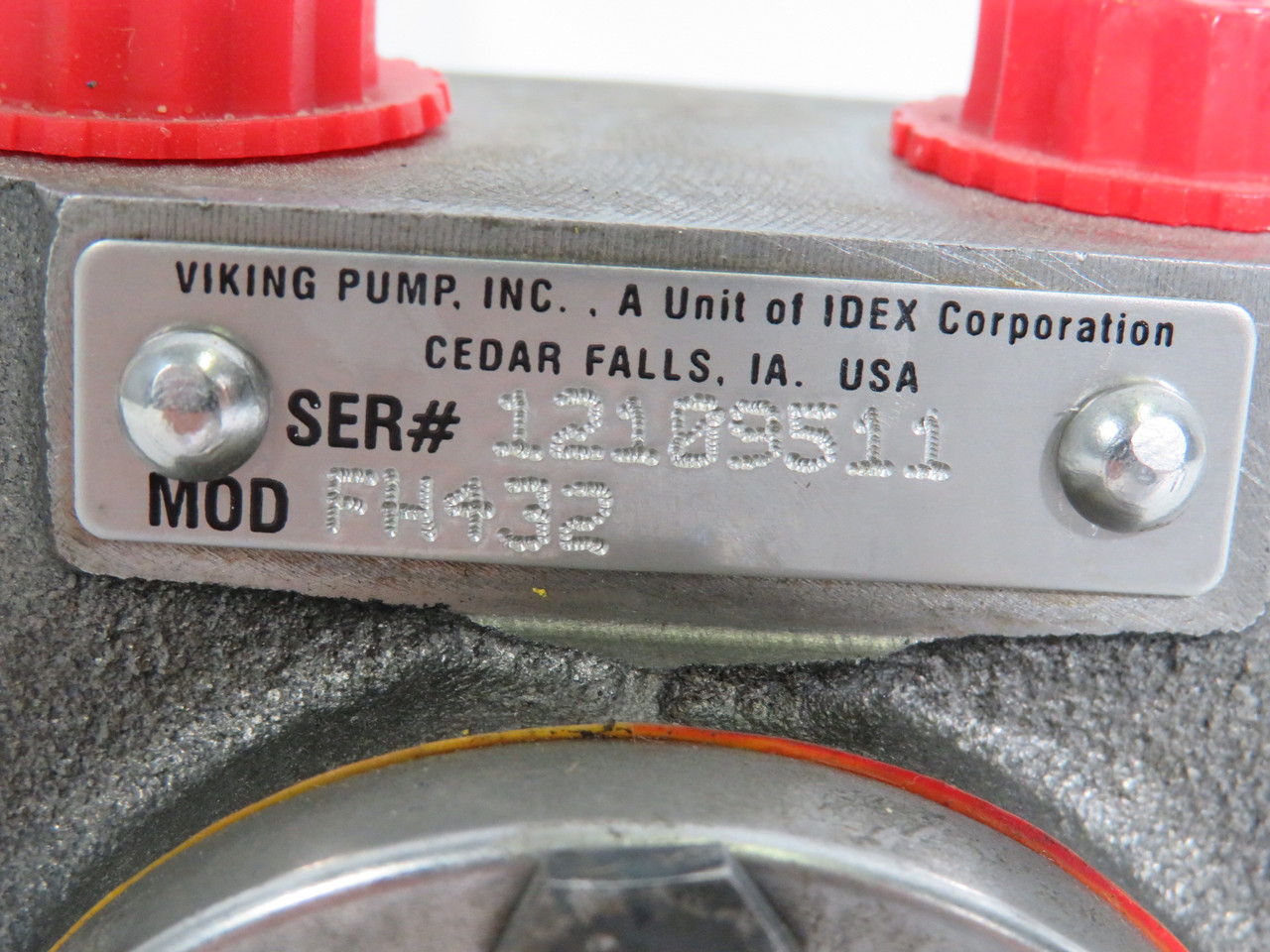 Viking FH432 Cast Iron Internal Gear Pump 3GPM .68m3/h 1800rpm 250psi 1/2" RFB