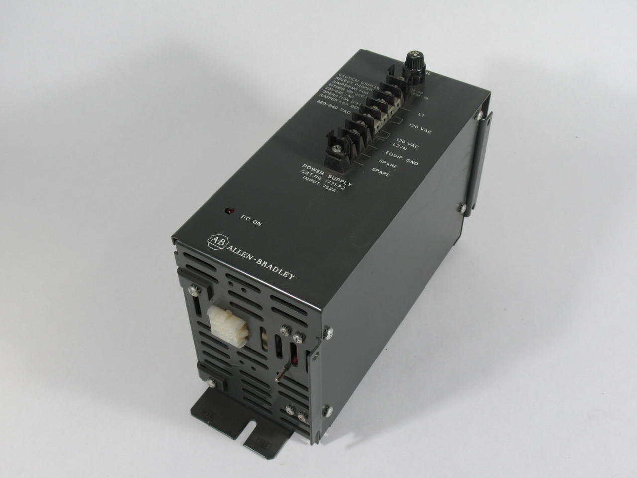 Allen-Bradley 1771-P2 Power Supply Module 1/0.5 Amp 5.2VDC Ser AUSED