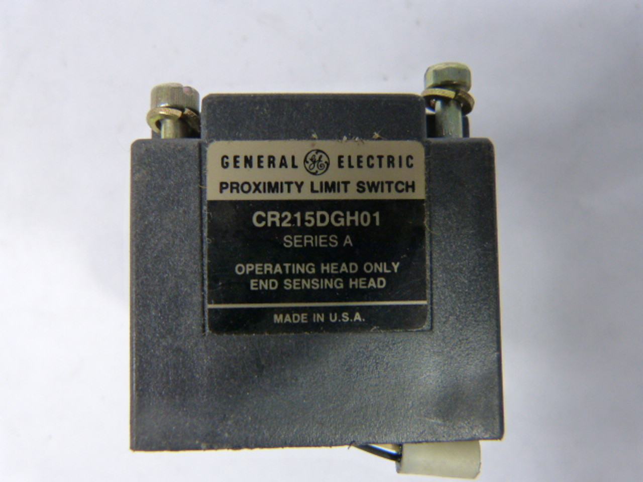 General Electric CR215DGH01 Proximity Limit Switch Operating Head Only USED