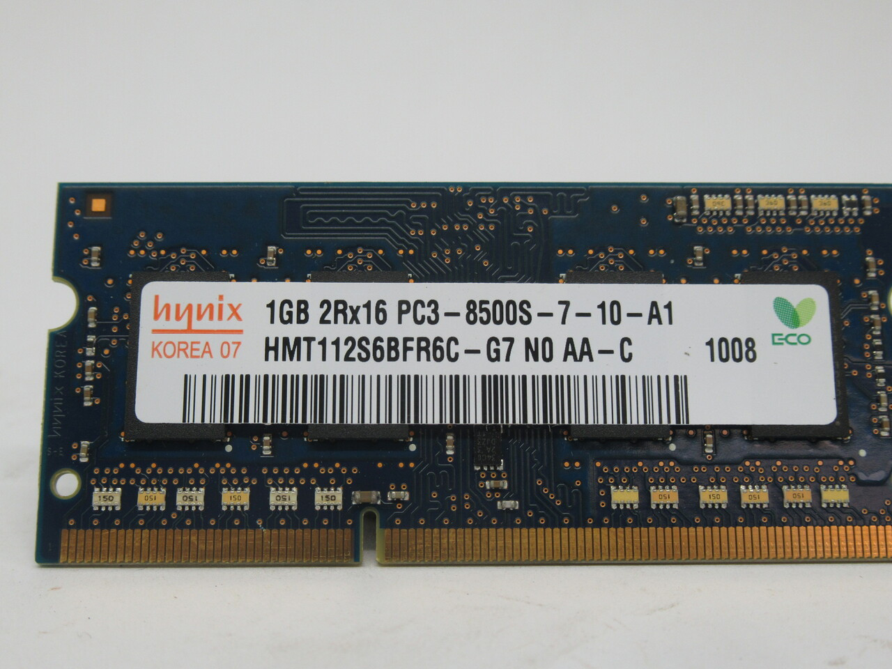 Hynix HMT112S6BFR6C-G7 N0 AA-C SDRam Memory Module 1GB 1066MHz USED