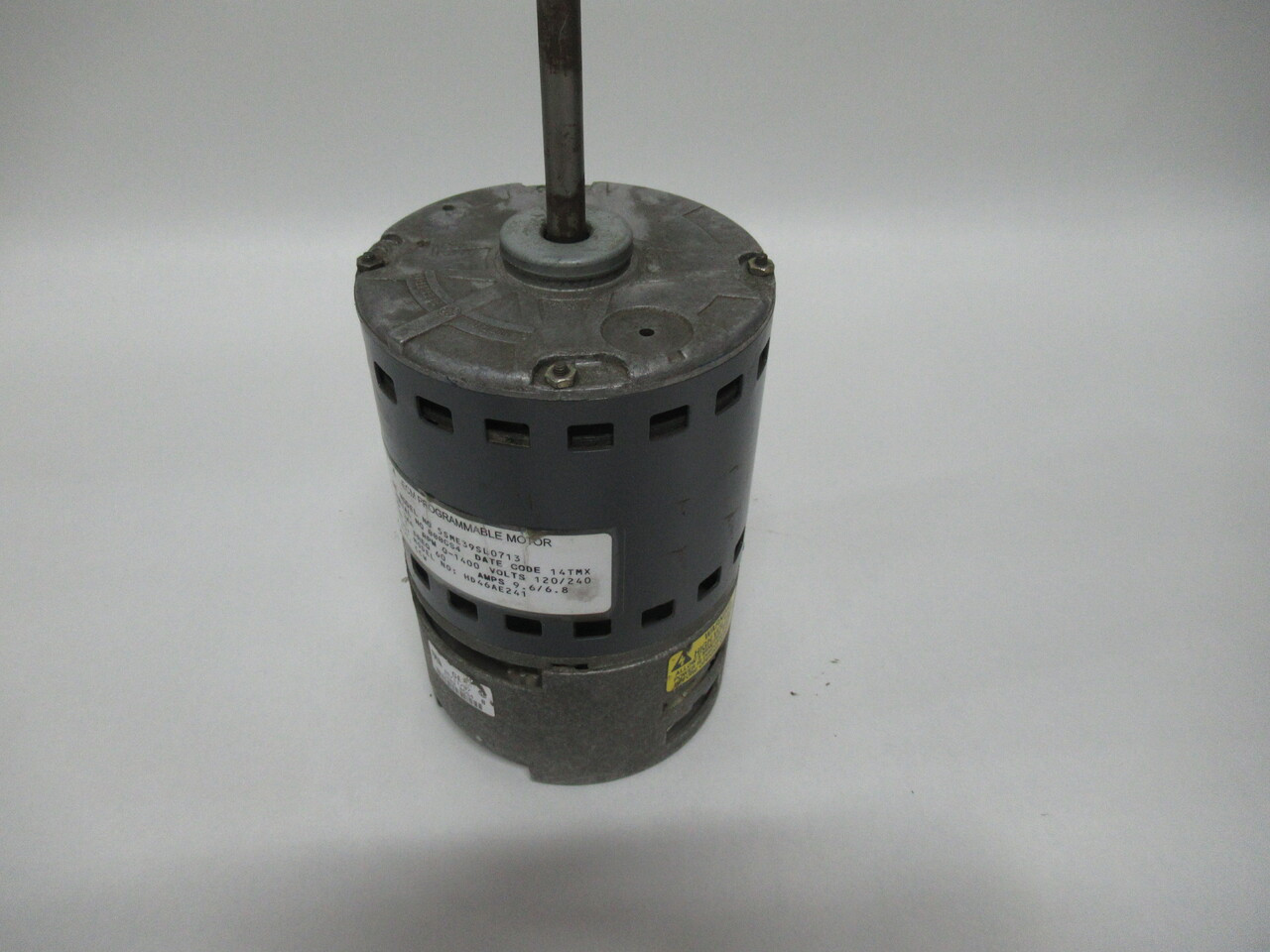 GE Motors 3/4HP 0-1400RPM 120/240V 1Ph 9.6/6.8A 60Hz CCW Rotation USED