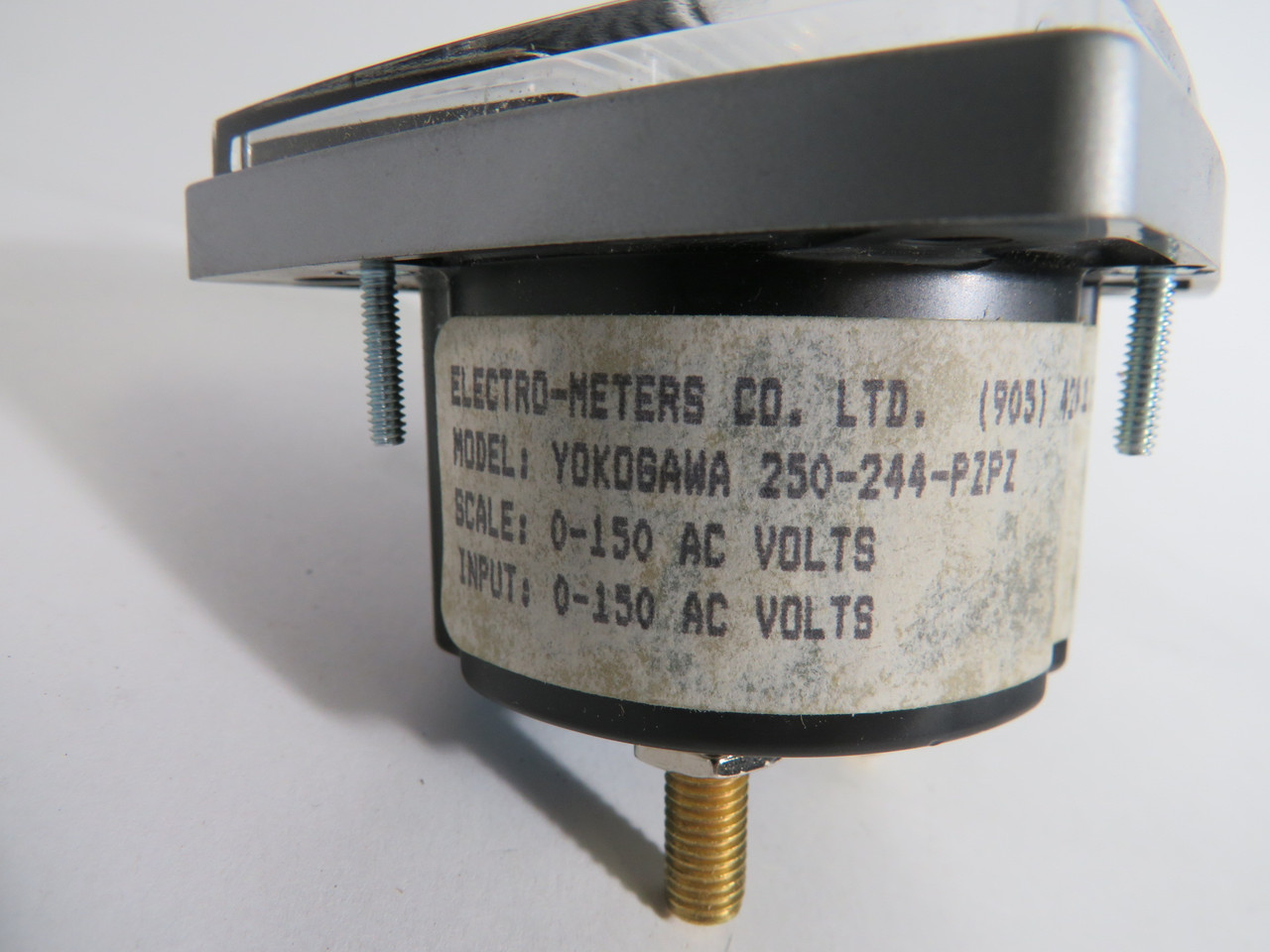 Yokogawa 250-244-PZPZ Analog Panel Meter 0-150 A-C Volts NOP