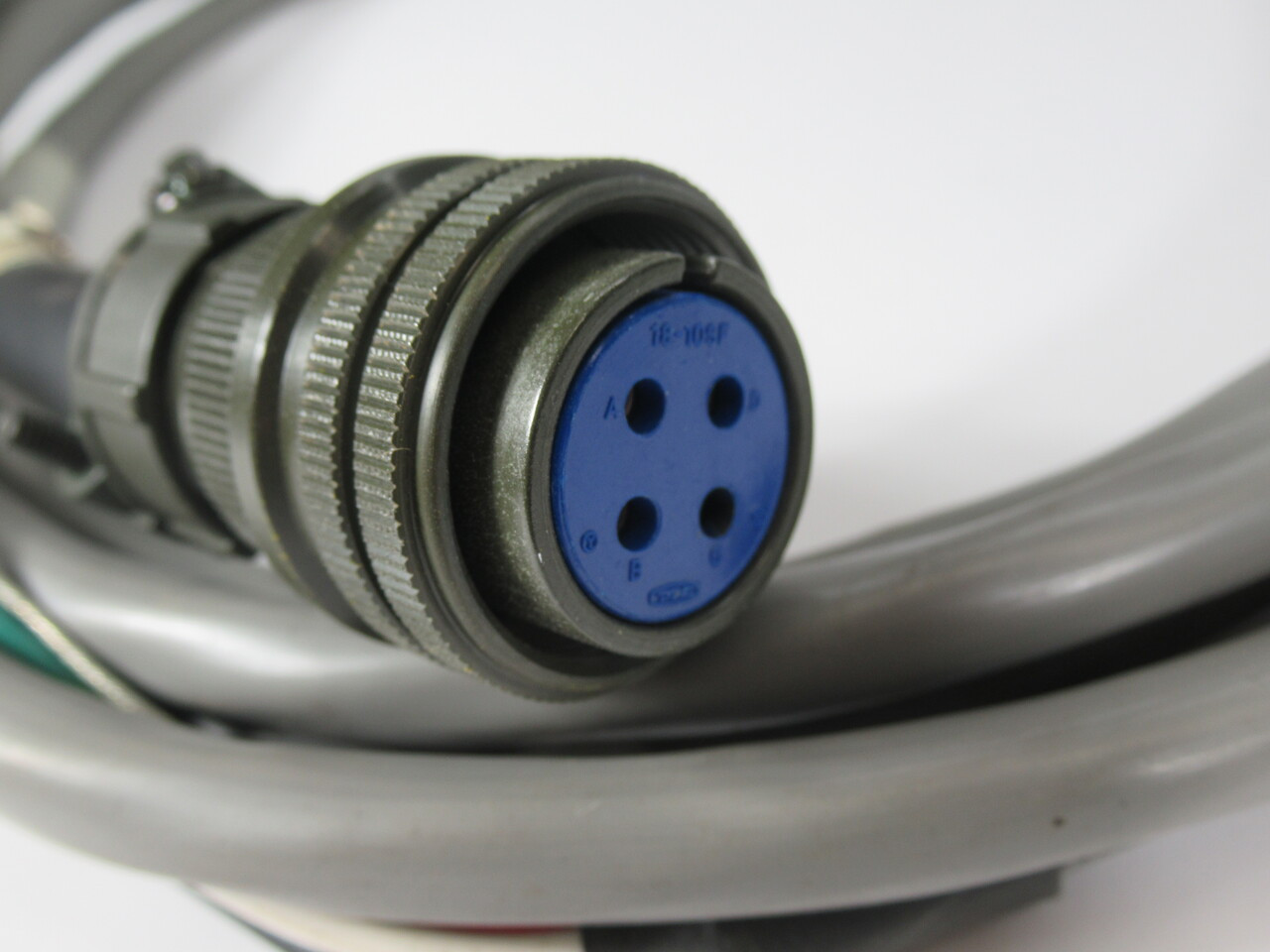 Ormec Systems CBL-DMAC1/15 Motor Cable 4-Pin 14AWG 600V 15' Length USED