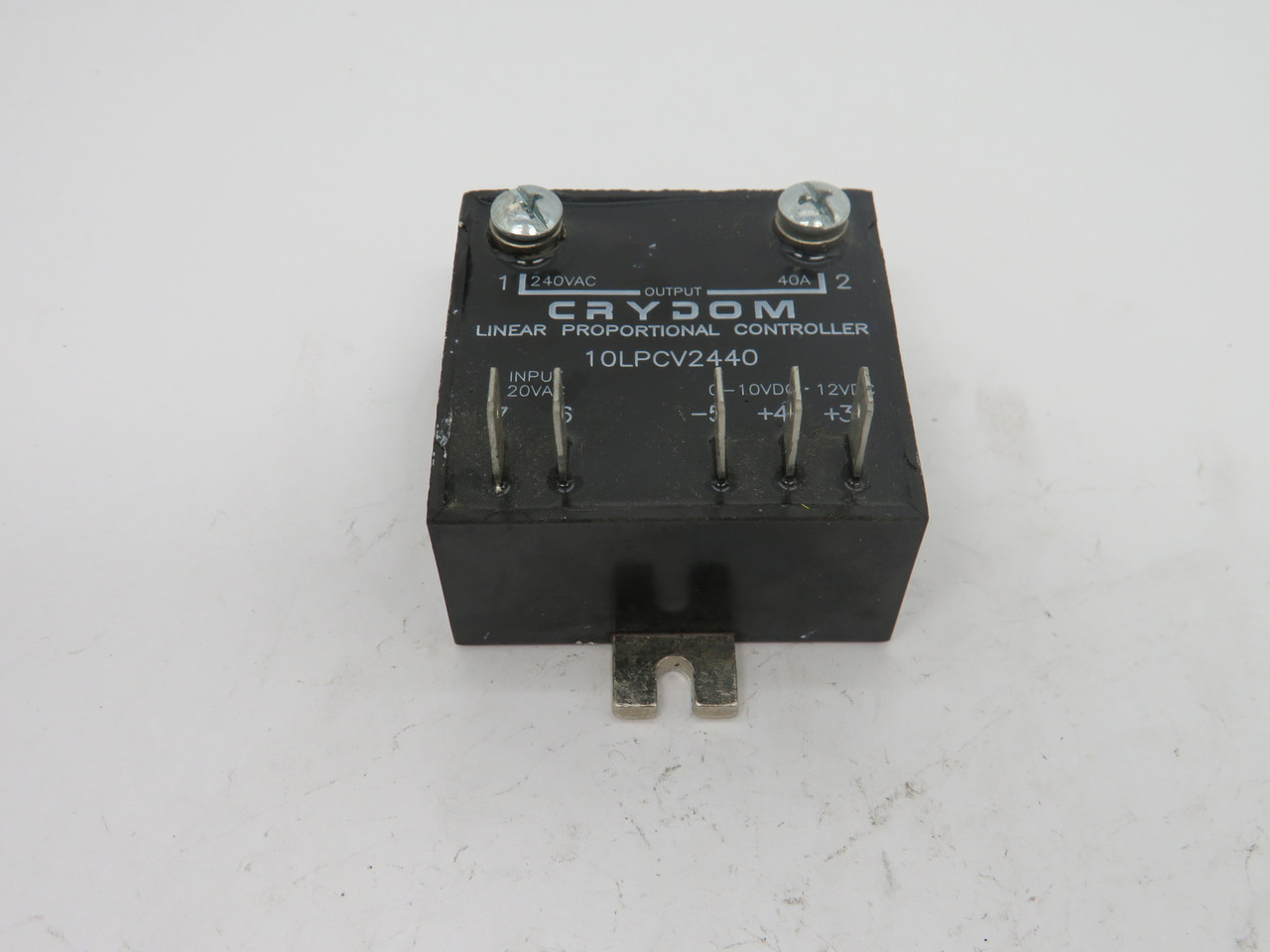 Crydom 10LPCV2440 Solid State Relay 20VAC 0-10VDC Input 240VAC 40A Output USED