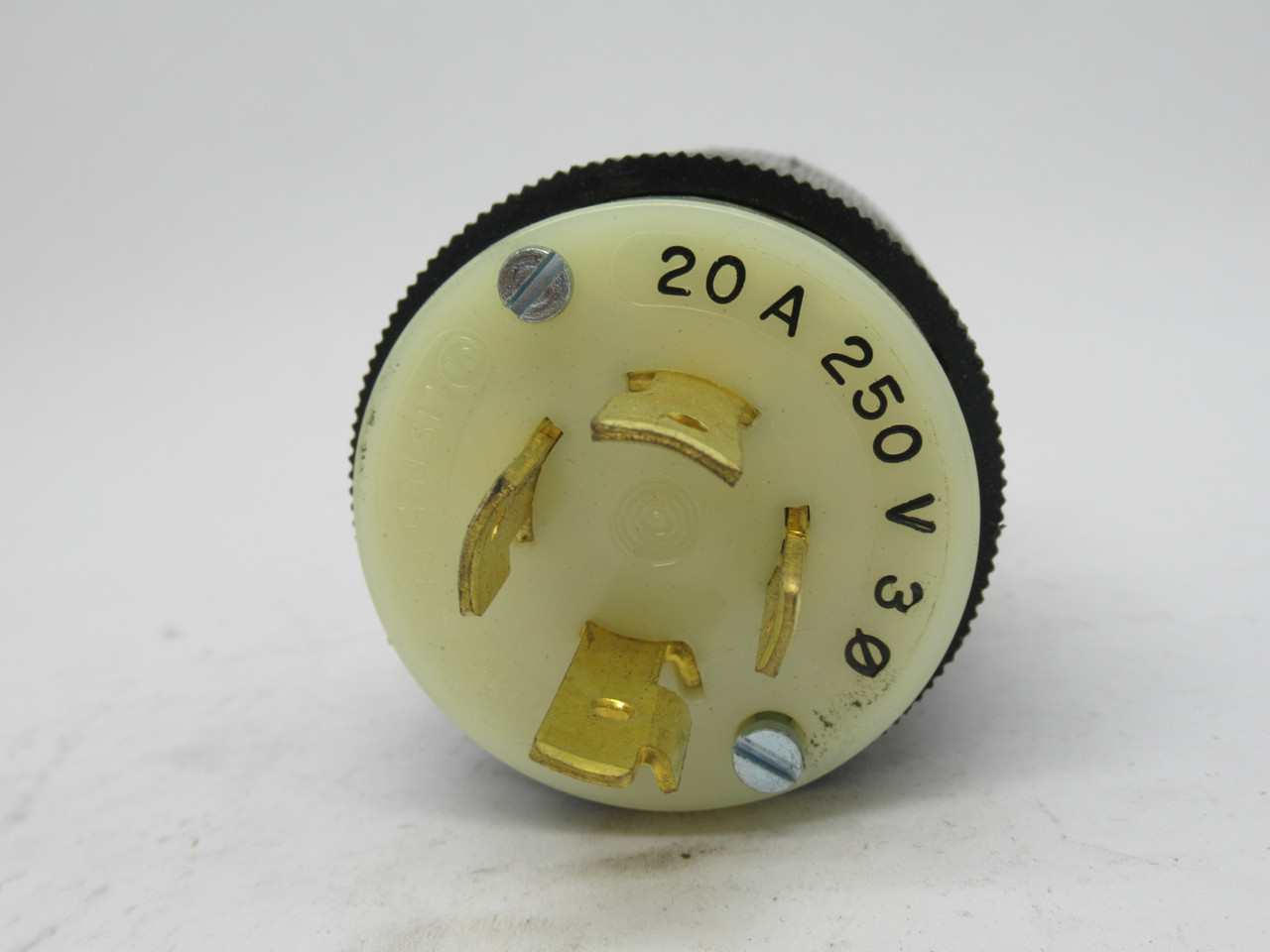 Hubbell 2421 Twist-Lock Plug 20A 250V 4W 3P 5-Pack NEW
