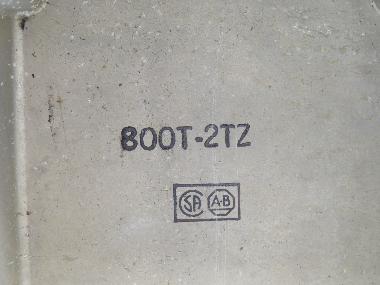 Allen-Bradley 800T-2TZ Push Button Enclosure 2 Port 4.5x3x3 USED