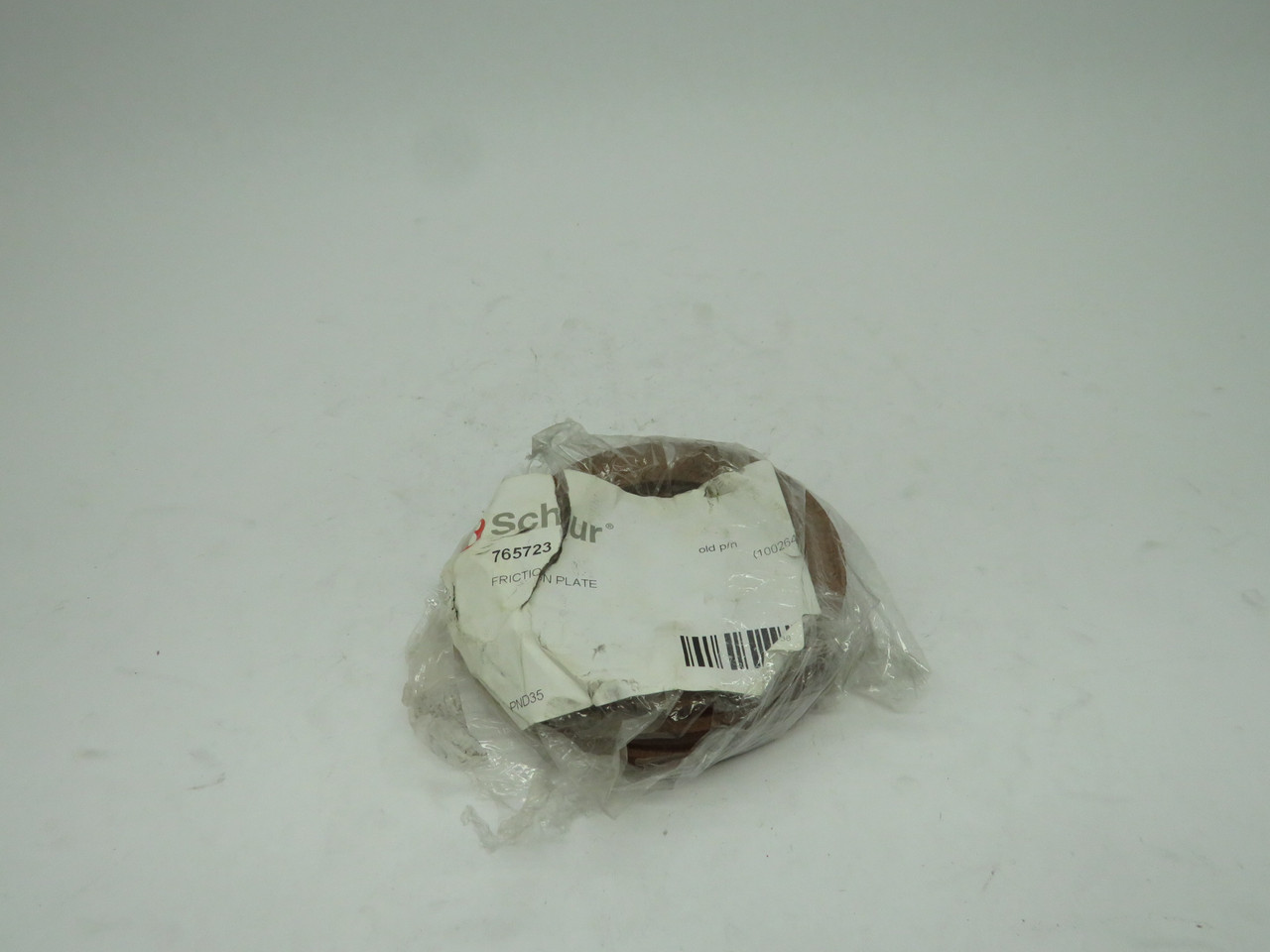 Schur 765723 Friction Plate 6mm-Inner 9.4mm-Outer 4mm-Thickness Lot of 4 NOP