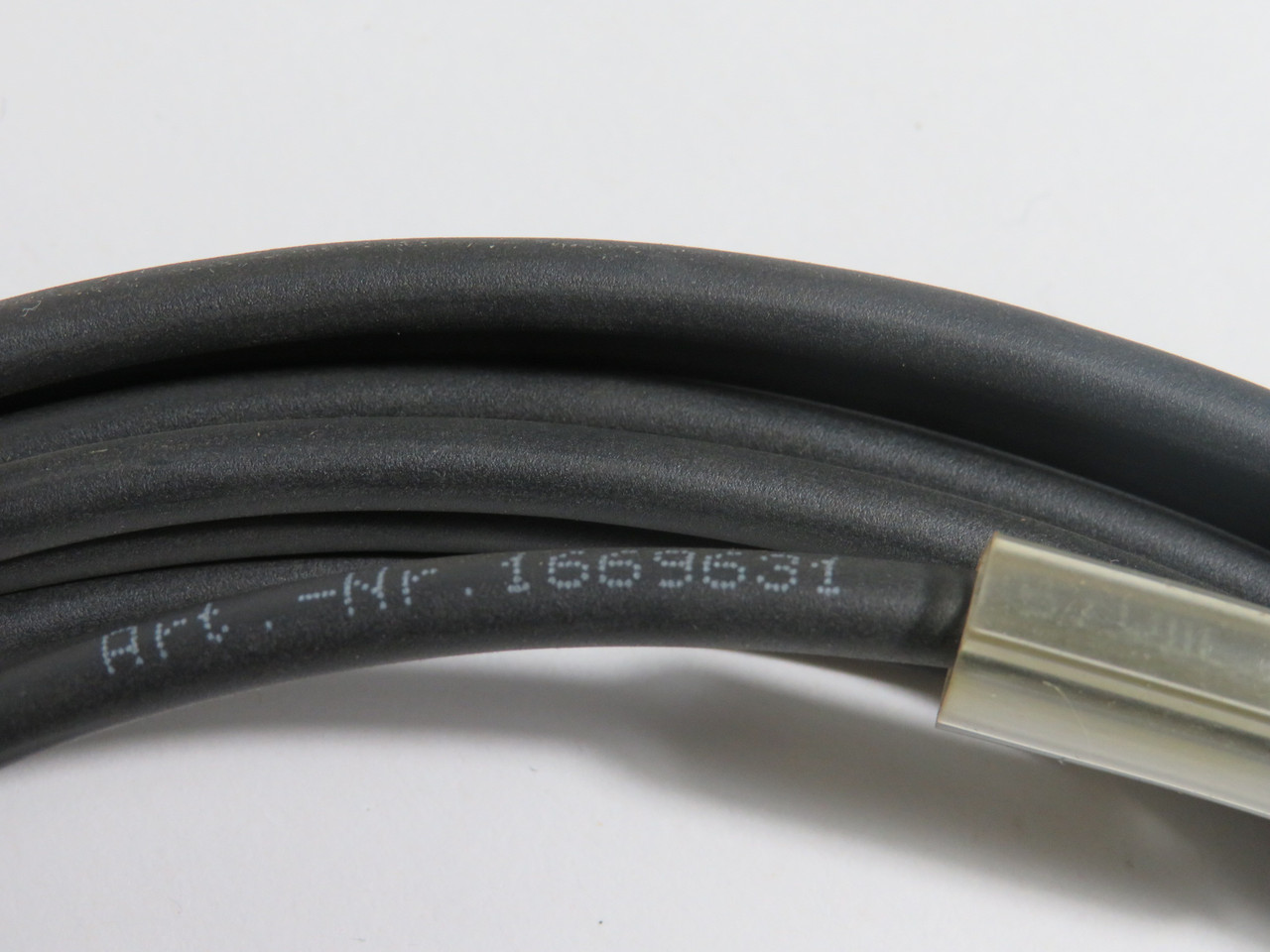 Phoenix Contact SAC-3P-5,0-PUR/M8FR Sensor Cable Angled 3 Position 4 Meters USED