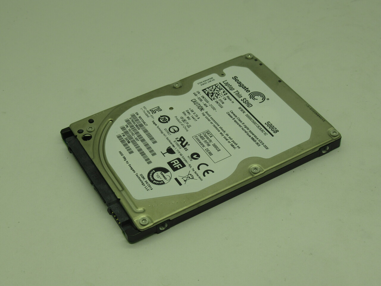 Seagate ST500LM000 Internal Hard Drive 500GB FW: DEM8 USED