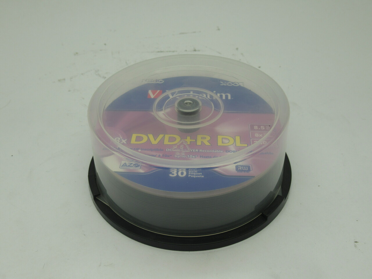 Verbatim 96542 DVD+R DL 8.5GB 8xSpeed 240mins Lot Of 20 NOP
