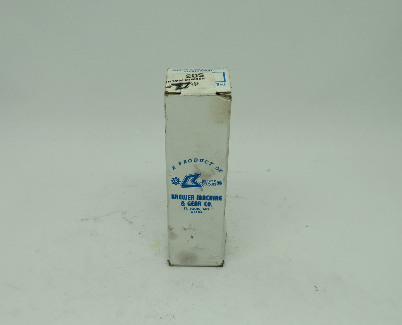 Brewer S03 Idler Shaft W/ Collar 4"L 1"Dia NEW