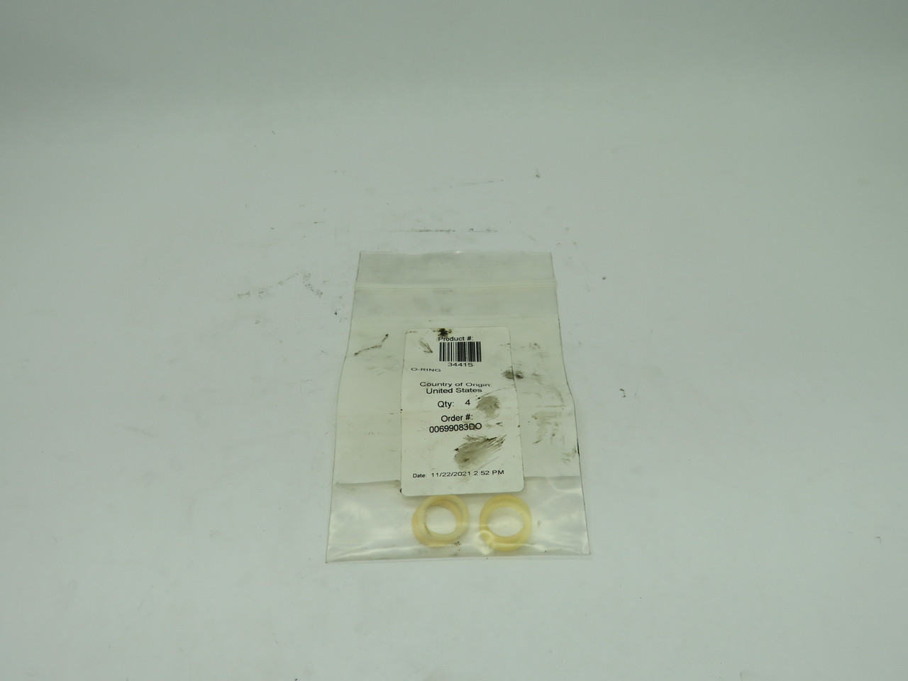 Lincoln Industrial 34415 O-Ring In Check For Pile Driver Pumps Pack of 4 NWB