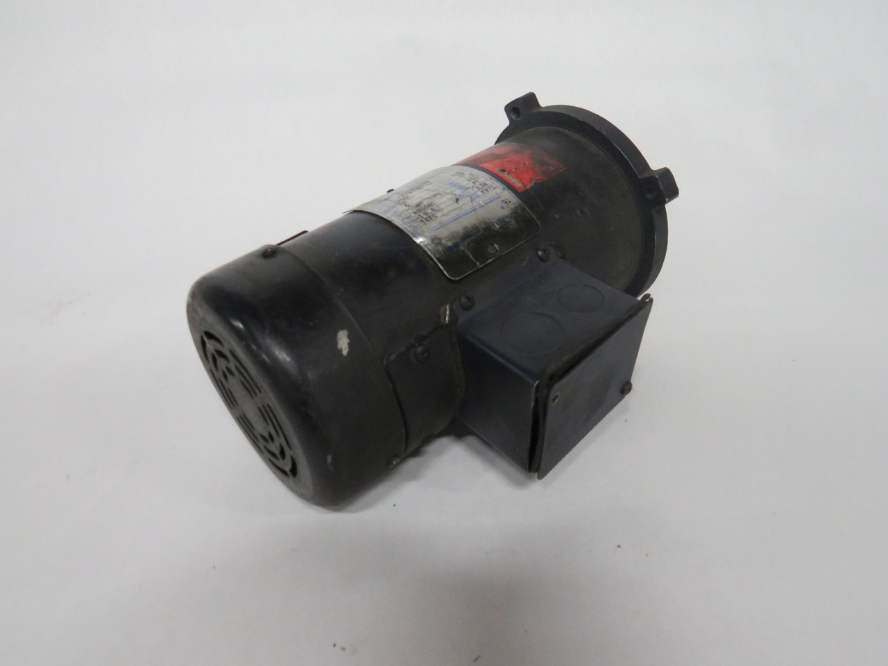 Leeson DC Magnet Motor 1/2HP 1750RPM 90VDC NSS56C TEFC 5A 18.0 Torque USED