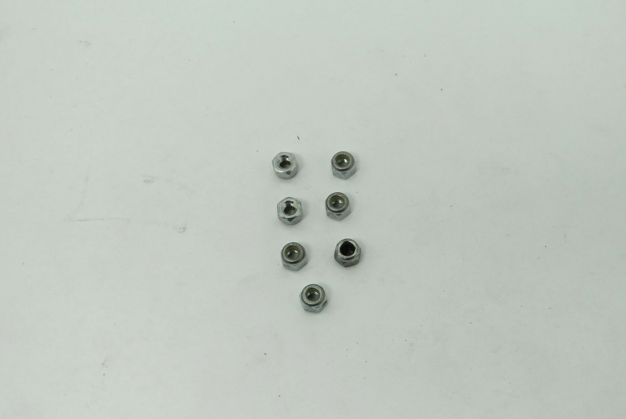 Generic NT-500 M3 Hexagon Nylon Lock Nut Pack of 7 NWB