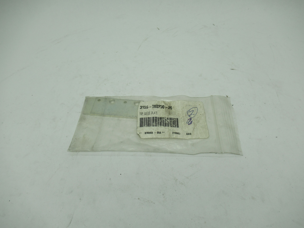 Generic 3105-080200-26 Top Guide Plate 68.55mm L 24.9mm W NWB