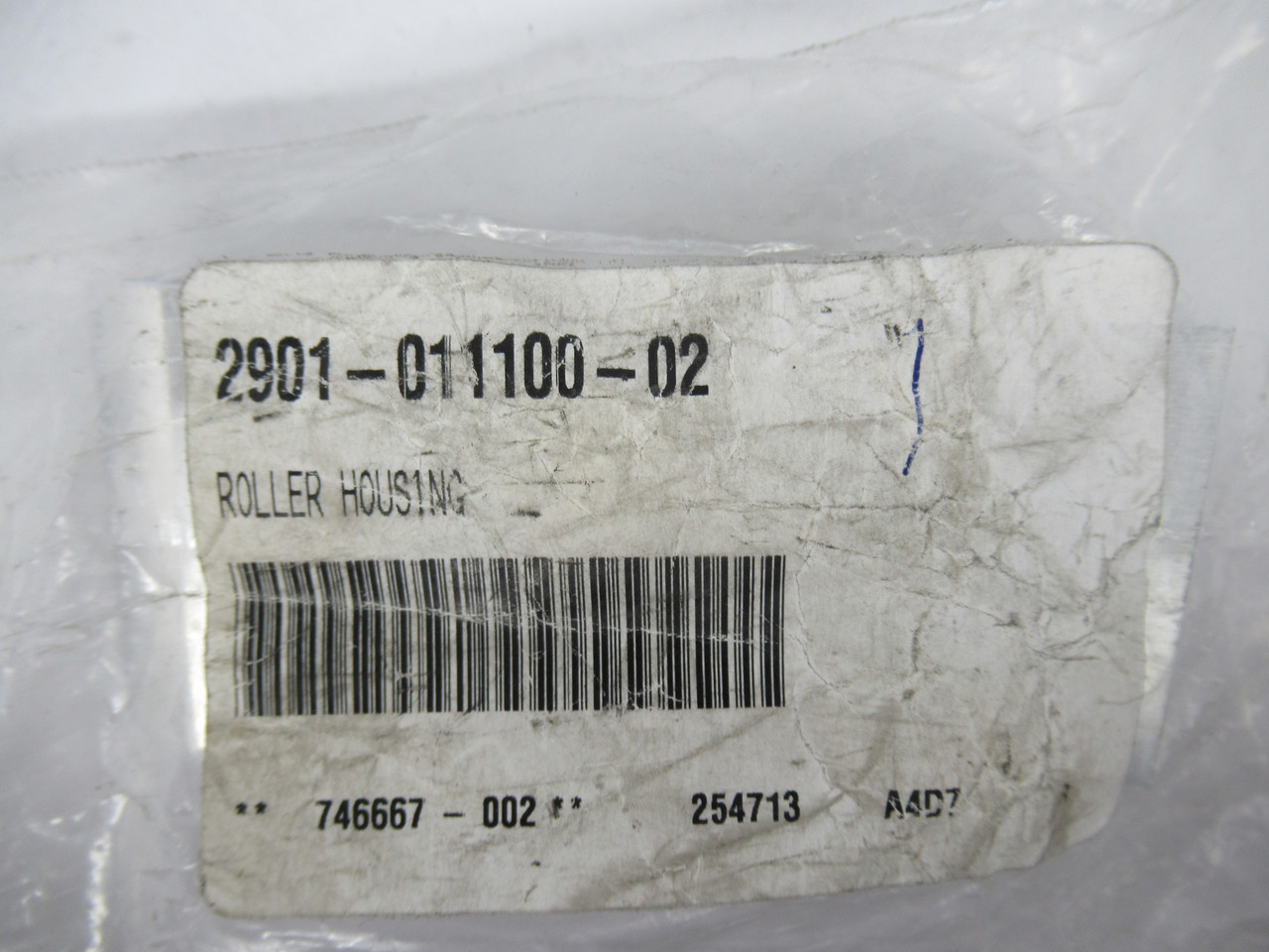 Generic 2901-011100-02 Roller Housing 4" L 1-1/3" W USED