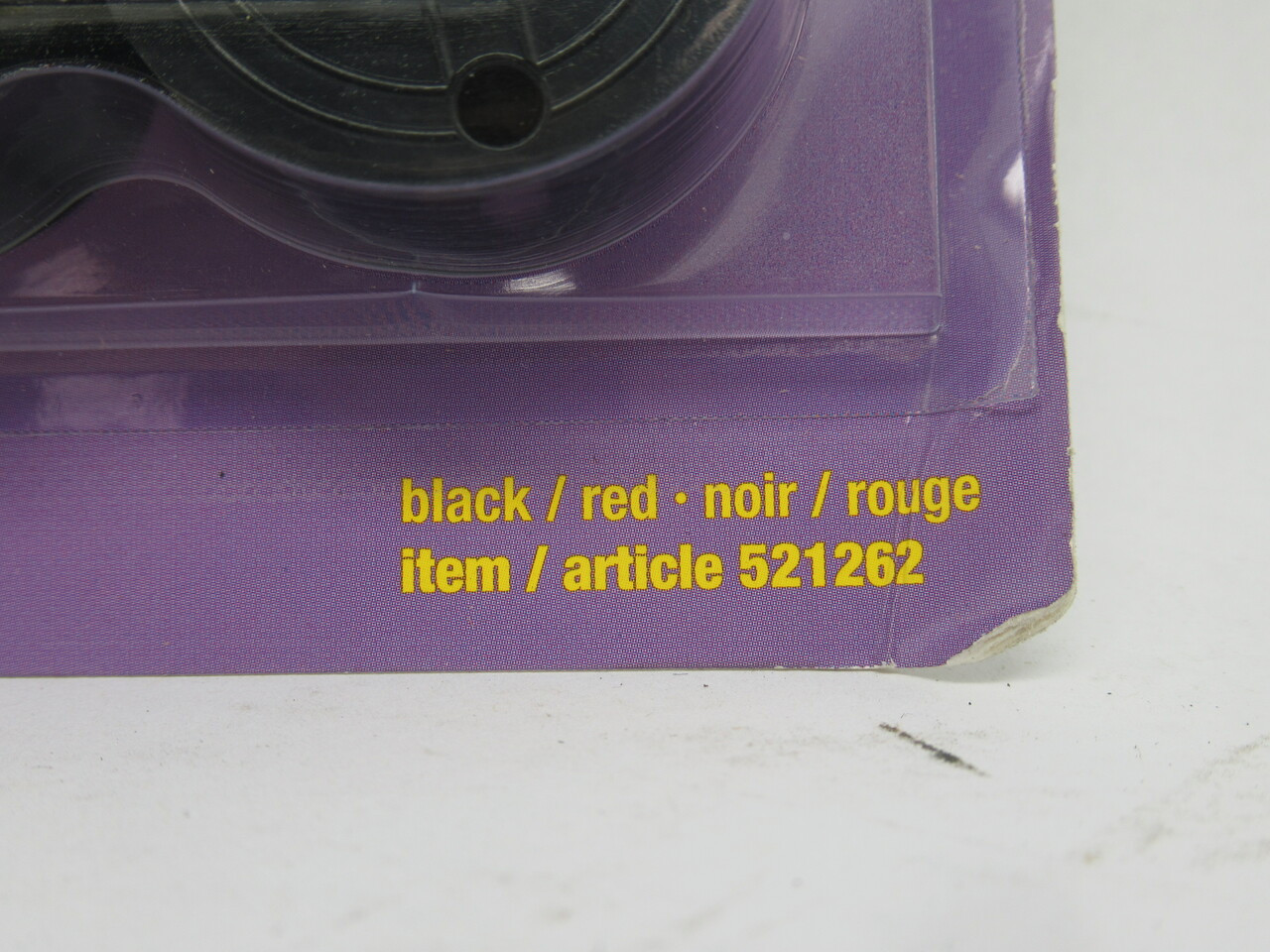 Staples 521262 Calculator Ribbon Twin Spool Red&Black Alt P/N 16602 Pk Of 6 NEW