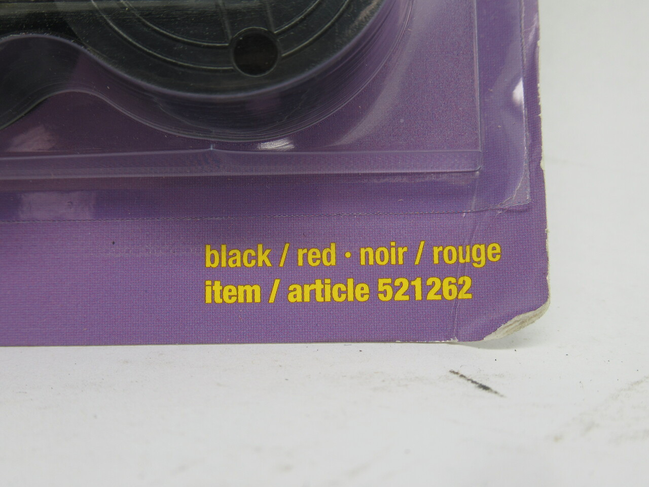 Staples 521262 Calculator Ribbon Twin Spool Red&Black Alt P/N 16602 NEW