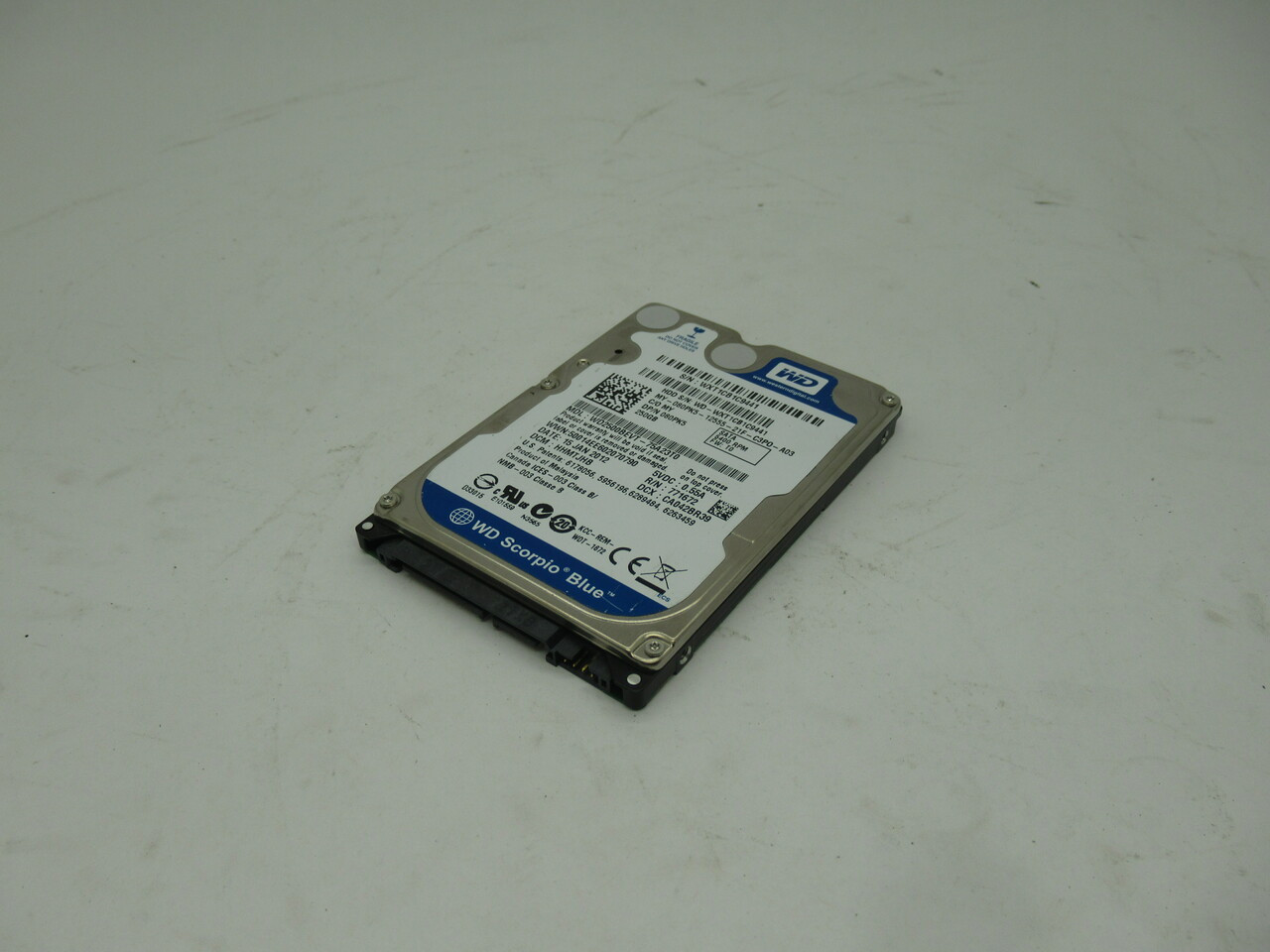Western Digital WD2500BEVT-75A23T0 Internal Hard Drive 250GB Firmware: T0 USED