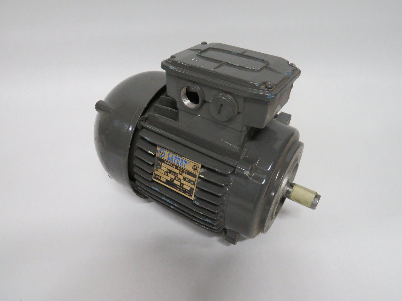 Lafert 1.5HP 1660RPM 333/575V TEFC 3Ph 3.3A 60Hz USED