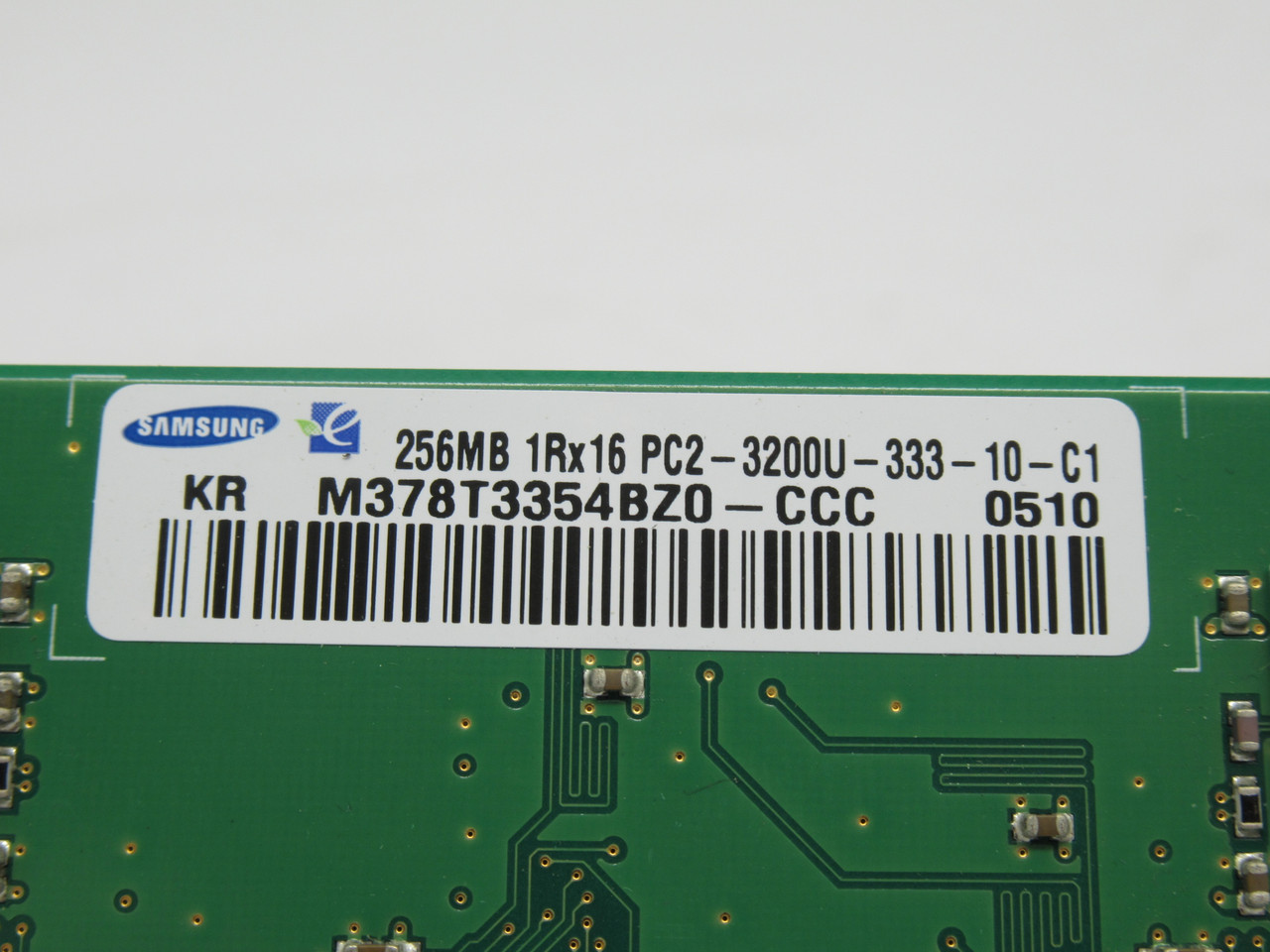 Samsung M378T3354BZ0-CCC SDRam Memory Module 256MB USED