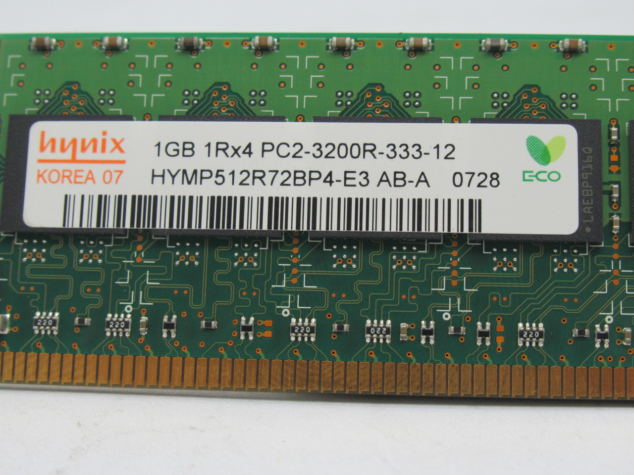 Hynix HYMP512R72BP4-E3-AB-A SDRam Memory Module 1GB 400MHz USED