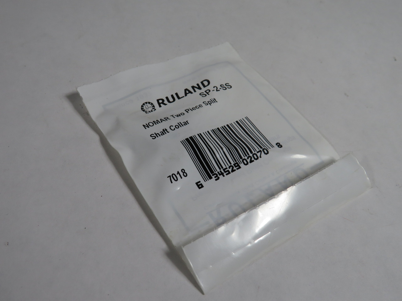 Ruland SP-2-SS Two-Piece Clamping Shaft Collar 1/8" ID 5/8" OD 0.281" W NWB