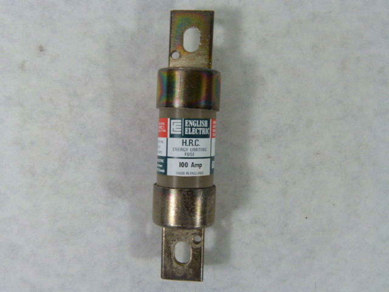 English Electric C100J Energy Limiting Fuse 100A 600V ! NEW !