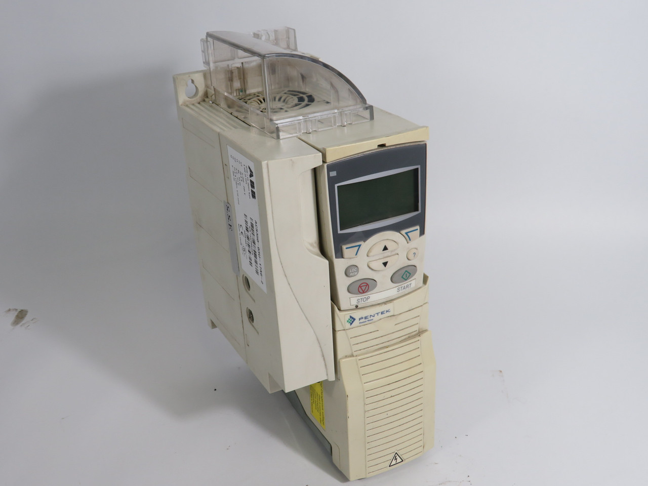 ABB ACS350-03U-17A6-2 AC Drive 5HP 4KW 3Ph 0-200/240V 17.6A Pentek Base AS IS