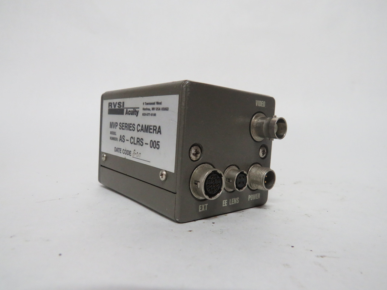 Hitachi AS-CLRS-005/KP-140U CCD/CCTV Camera 12VDC 300mA Missing Mount USED