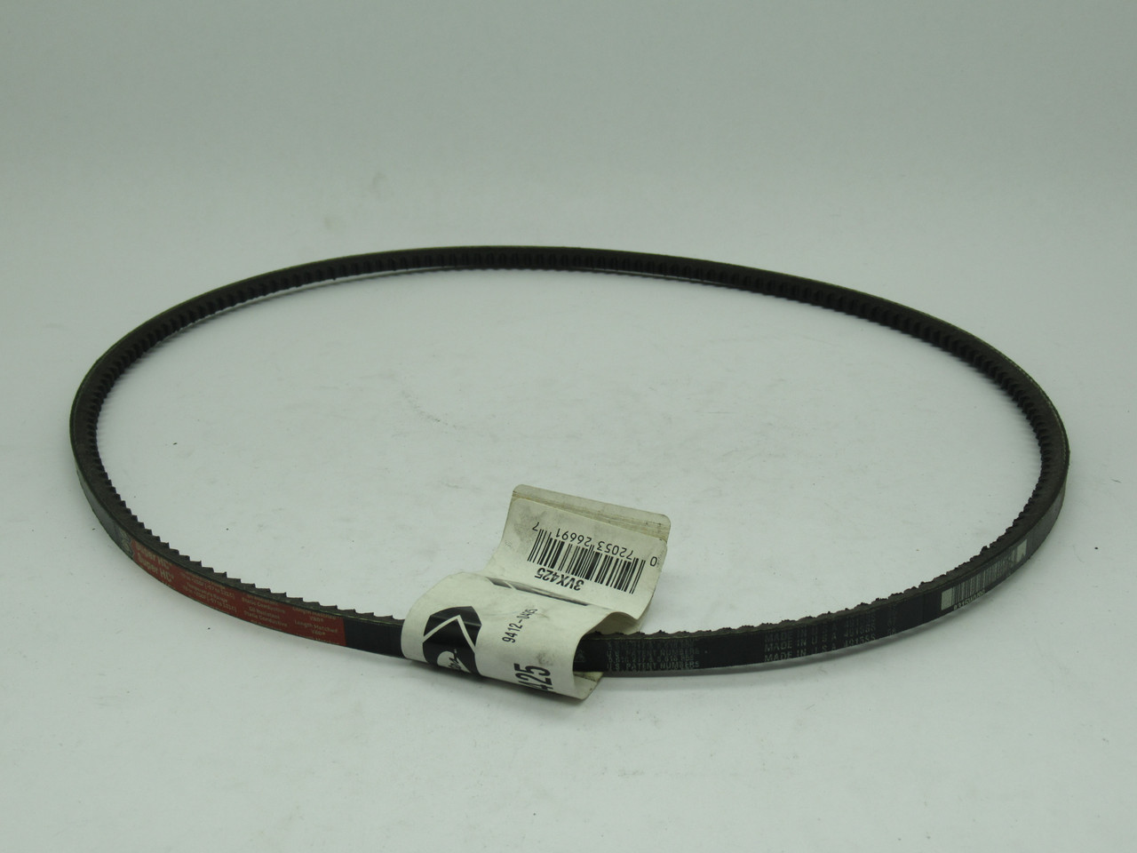 Gates 3VX425 V-Belt Cogged 42.5"OL 3/8" Width NEW